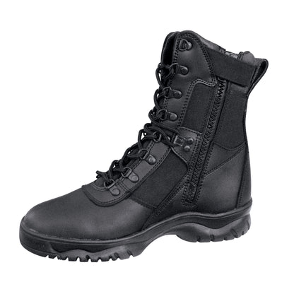 Rothco Forced Entry Tactical Boot With Side Zipper - 8 Inch - 5053