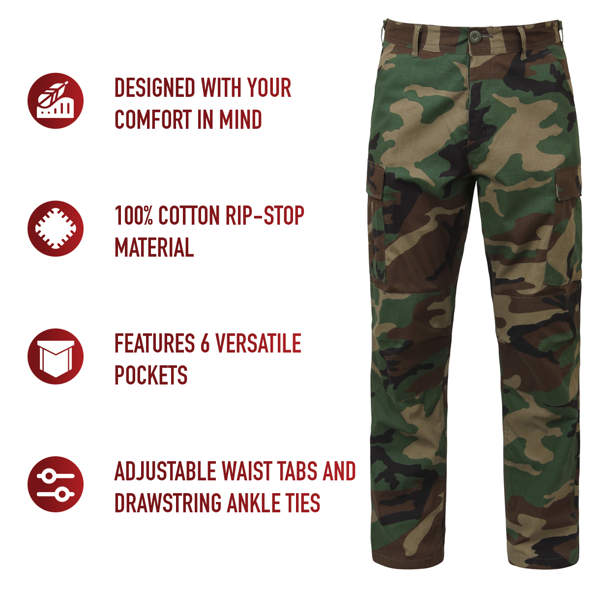 Rip-Stop BDU Pants - 5923