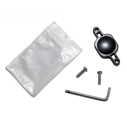Everything that comes with the Air Tag Holder for a water bottle bike mount.