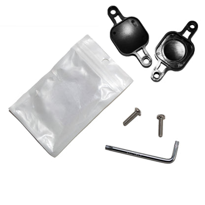 Air Tag Holder shown open with all the other included items.