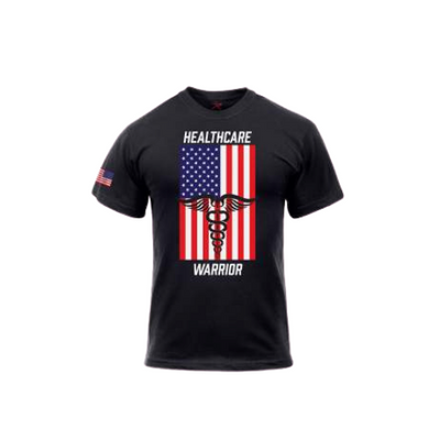 Rothco Healthcare Warrior US Flag T-Shirt